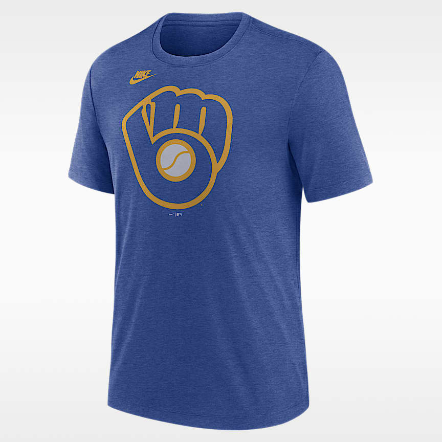 Milwaukee Brewers Authentic Collection Men's Nike Dri-FIT MLB Long